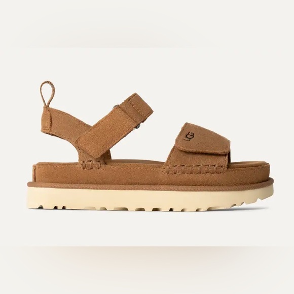 UGG Shoes - Ugg Sz 8.5 Women’s Goldenstar Sandal in Chestnut Super Comfortable